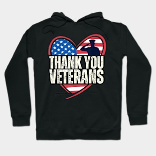 Usa Flag Heart American Patriotic  Forces Memorial Day Hoodie